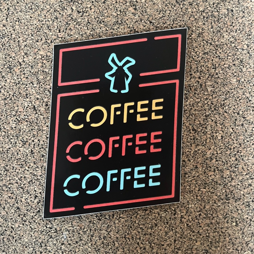 Dutch Bros “Coffee” Sticker 2019